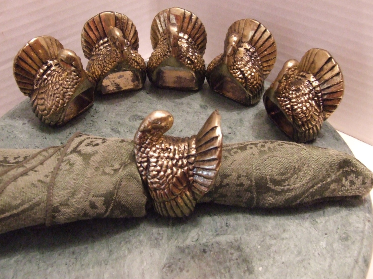 Turkey Napkin Holders Turkey Napkin Rings 6 by ...