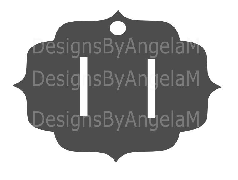 Hair Bow Holder Hair Barrette SVG Digital cutting file