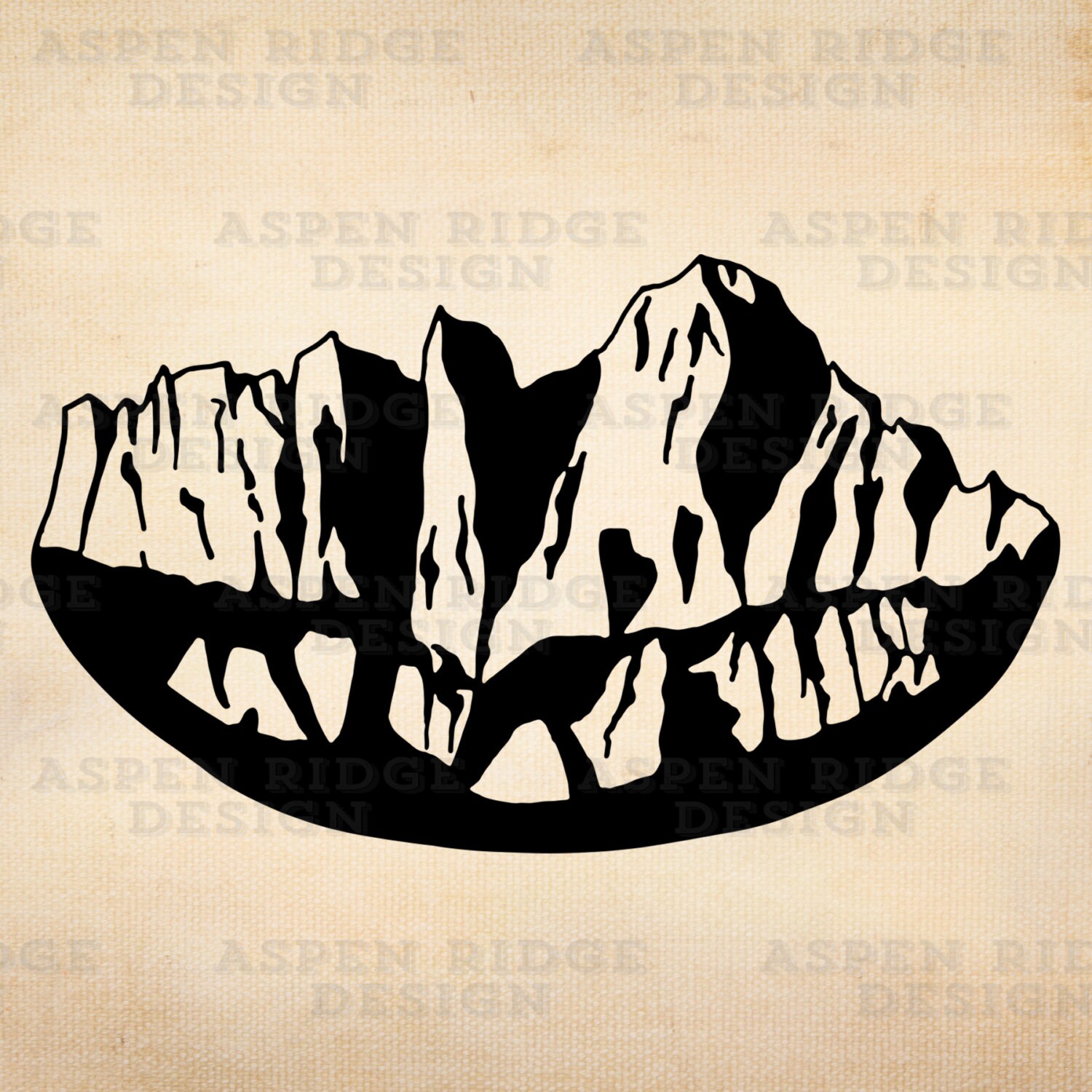 Mt. Whitney California II Royalty Free Vector clip art from ...
