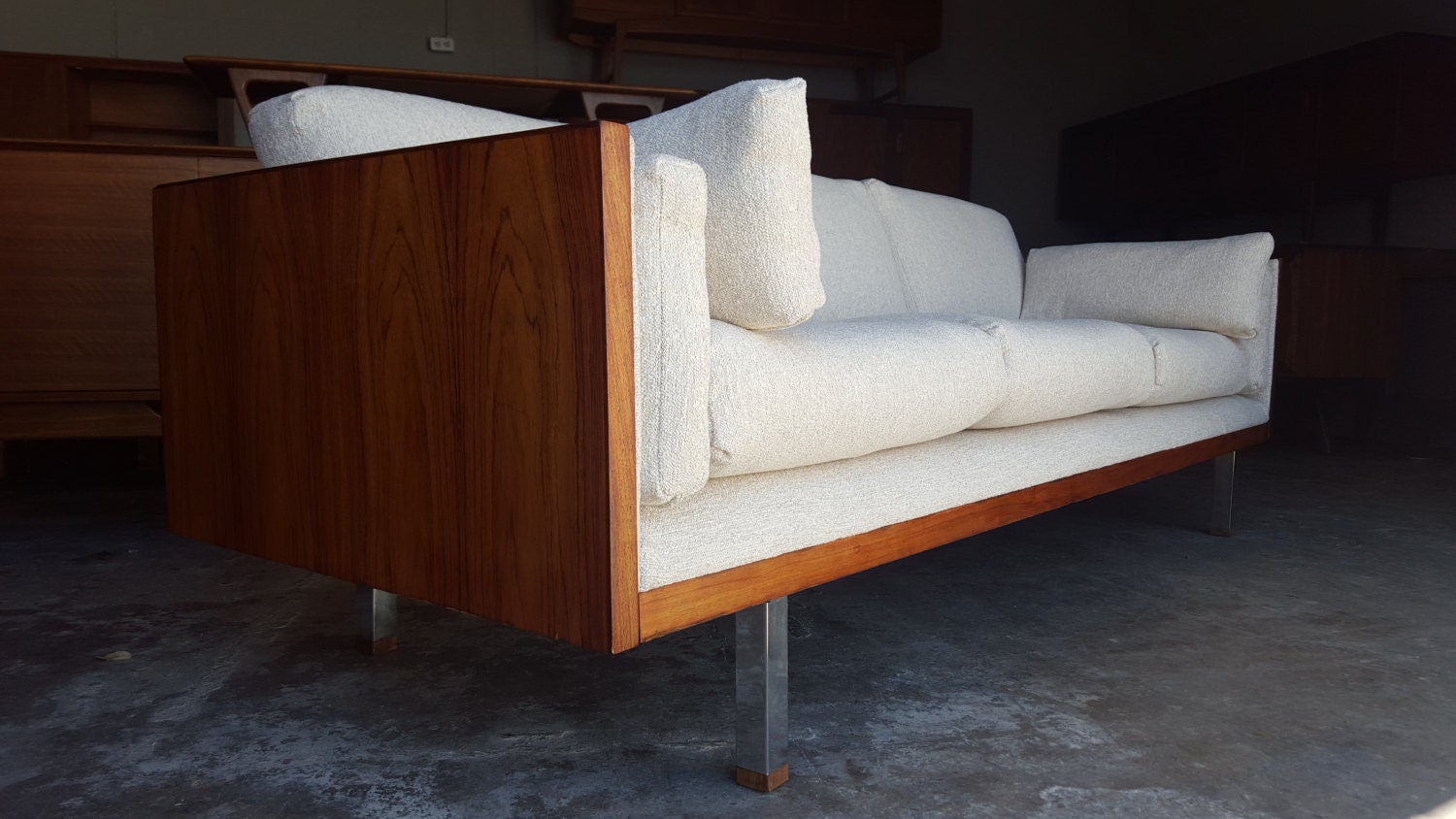 Mid Century Couch by MidCenturyDFW on Etsy