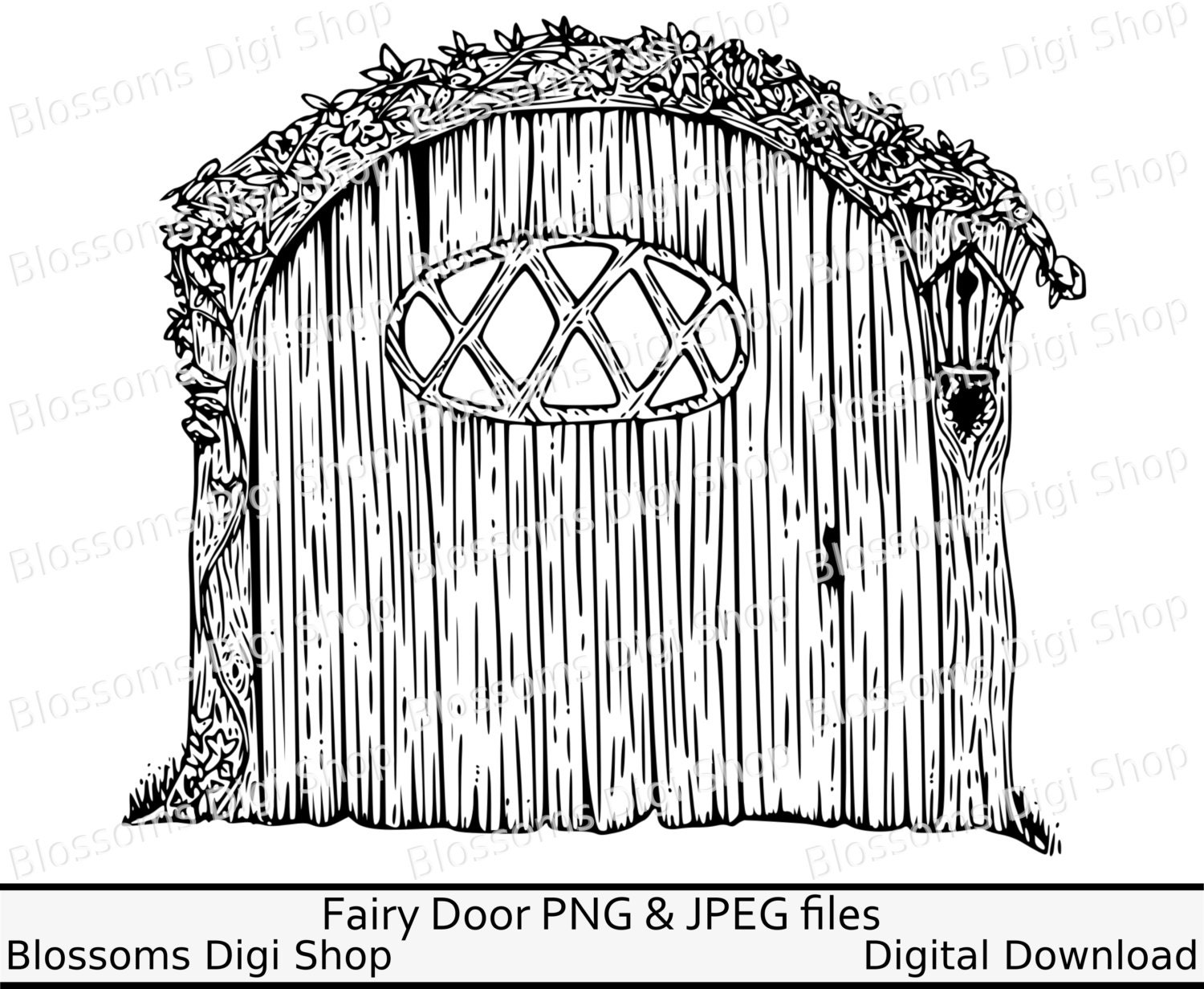fairy door coloring pages - photo #18