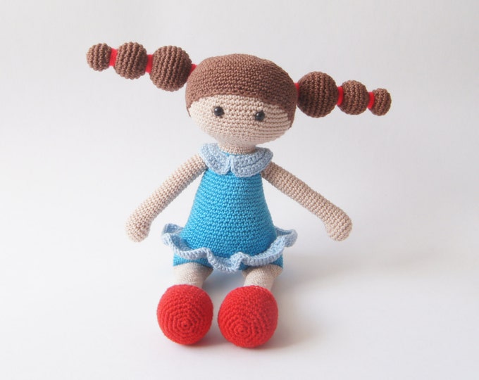 Crochet Doll, Stuffed Toy, Gift For Kids, Amigurumi Doll, Crochet Amigurumi Handmade
