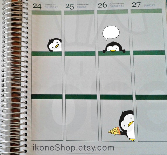 printable for scrapbook sticker Stickers Stickers for Cute Printable Penguin Planner by