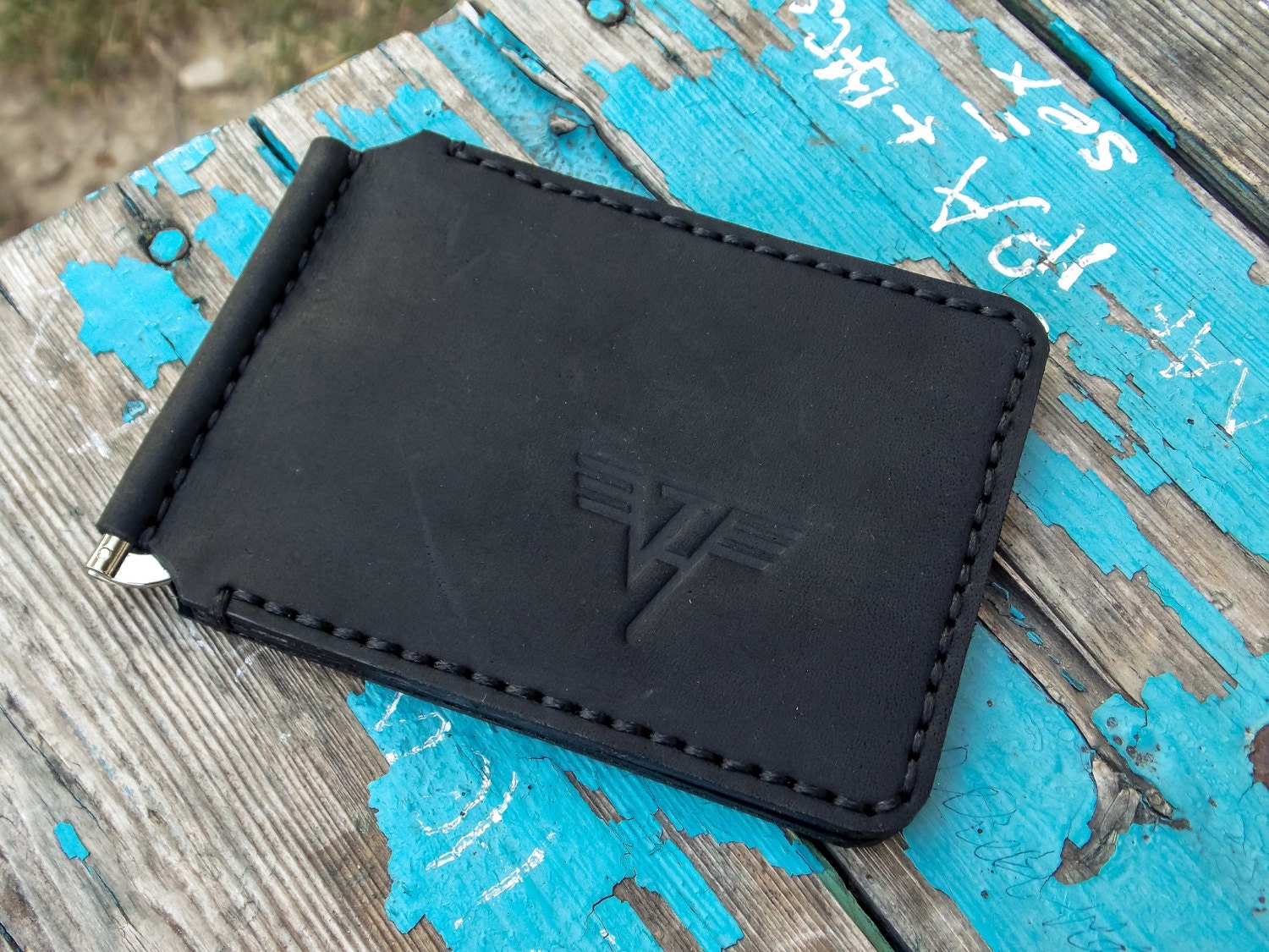 personalized money clip wallet
