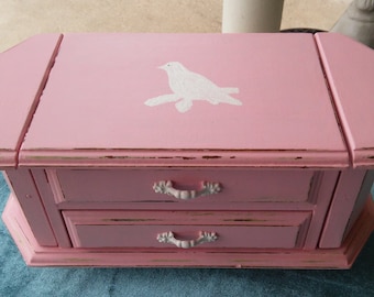 A Vintage Up-cycled 1950's Jewelry Box
