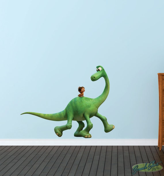 Spot and Arlo / The Good Dinosaur / wall mural / Disney movie