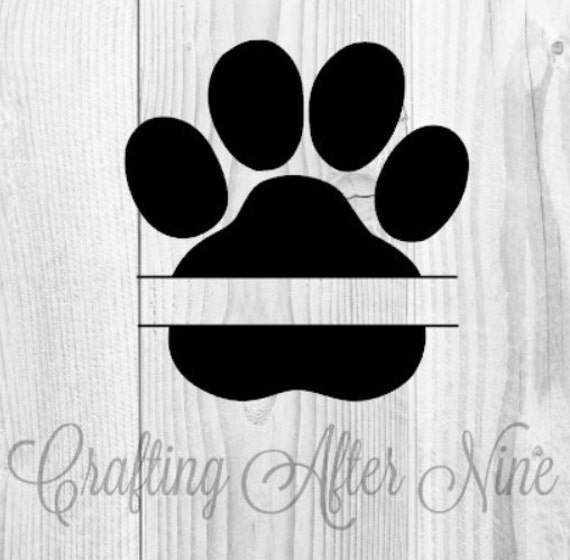 Download Paw Print SVG Cut Files, Seperated Paw Print SVG, Screen ...