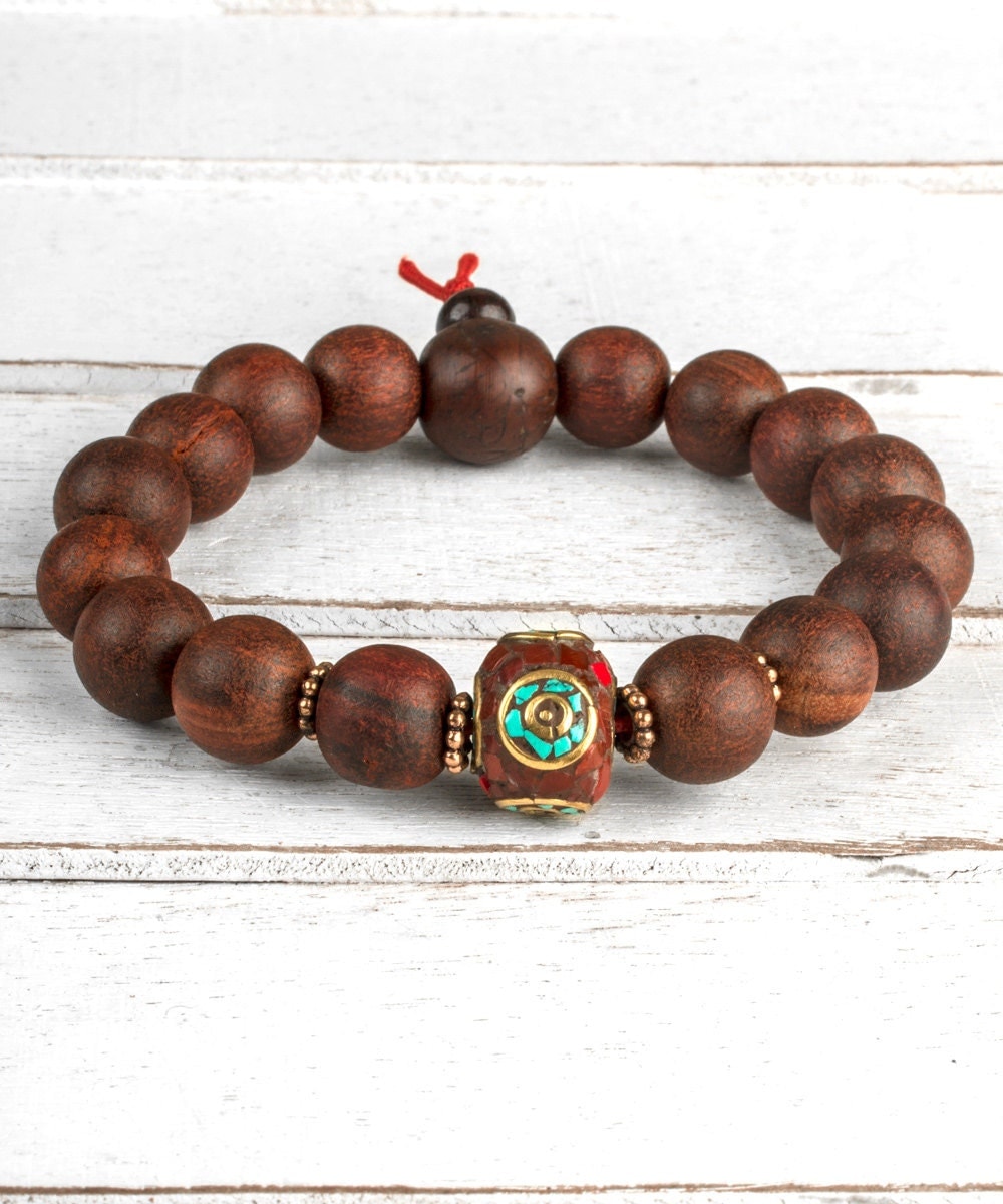 Natural Red Sandalwood Bracelet Men Bracelet Men Beaded