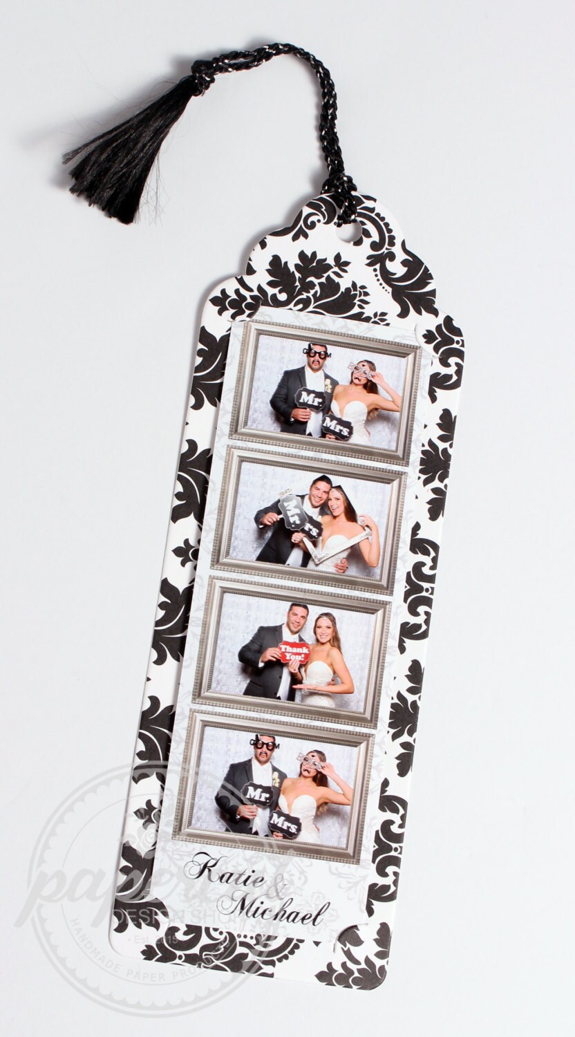 Photo Booth Photo Strip Holder Frame 2x6 Strip Holder Bookmark