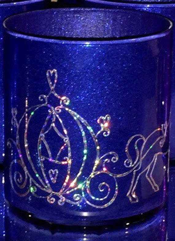 Cinderella inspired carriage makeup brush holder by TheVanityFlair