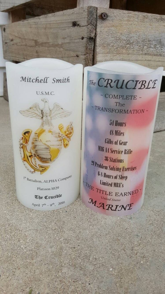 Marine Corps Crucible Candle Have it by UnitedByCandleLight