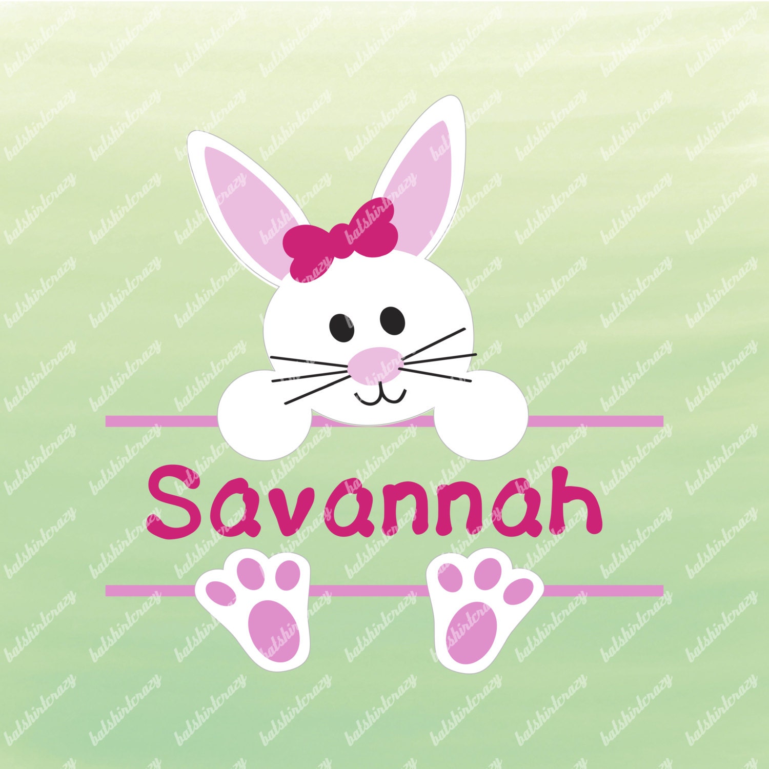 Download Free SVG Bunny SVG for Easter Split Bunny Design Cute Easter Shi.....