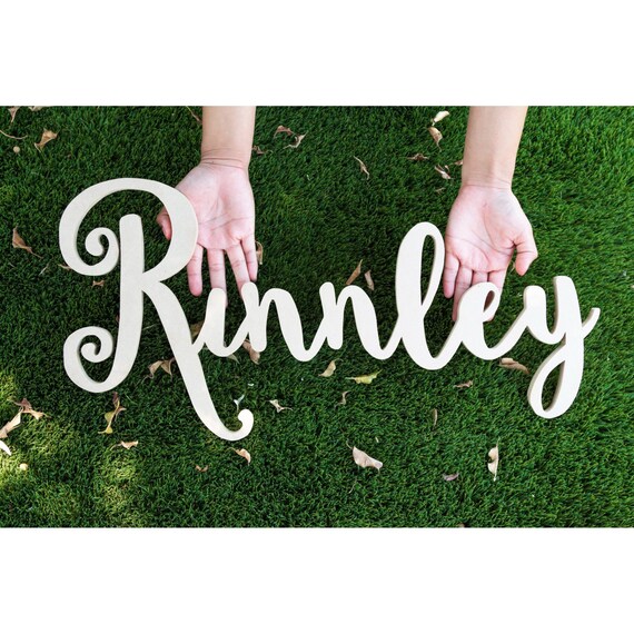 wood sign / custom wood name / wooden name / by mimiskiiscreations