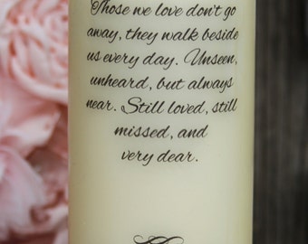 Wedding Memory Candle, Rememberance Candle, Personalized Candle, Wedding Memory candle, Wedding Rememberance Candle