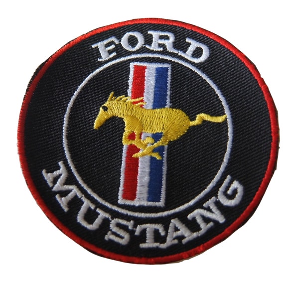 Ford Motor Company Mustang Logo Embroidered Patch 3 By Fandomcsn