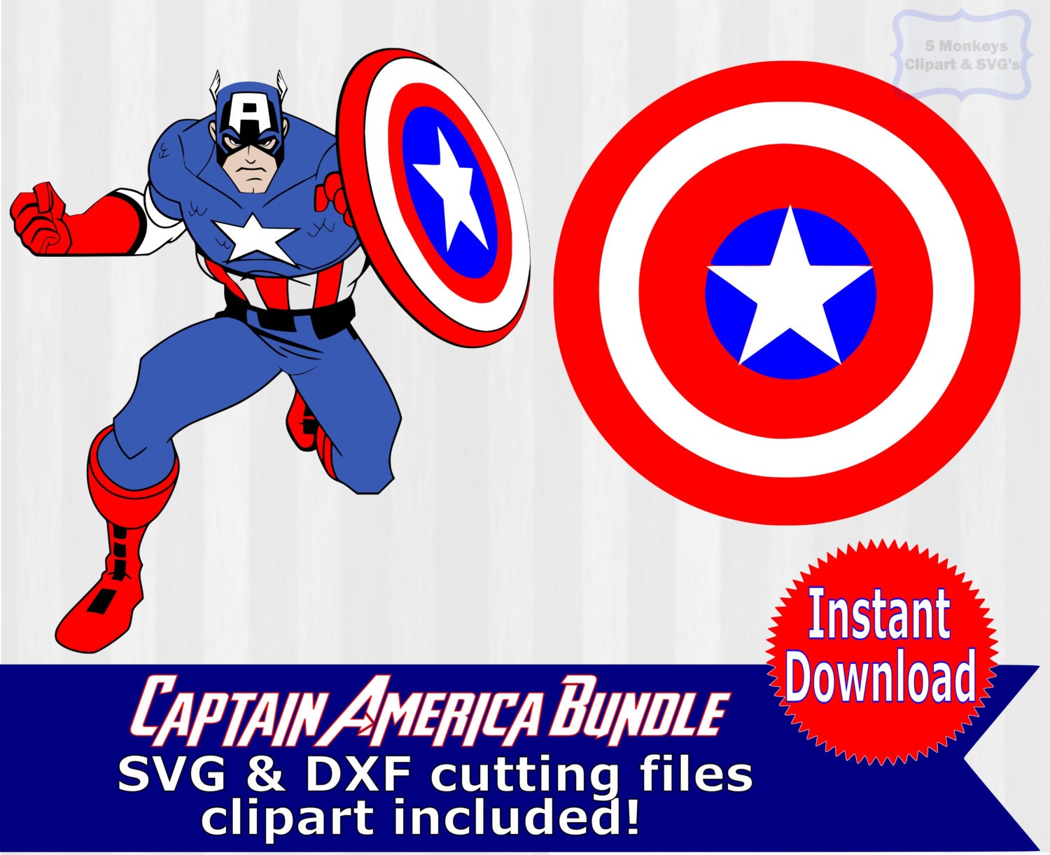 Captain America SVG Free: Unleash the Symbol of Patriotism and Heroism