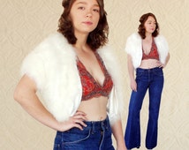 Katie Rose Bolero with Marabou Trimming