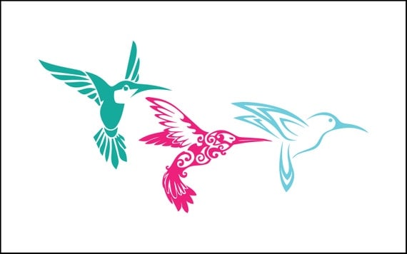 Hummingbird decal download unique animal svg dxf eps ai