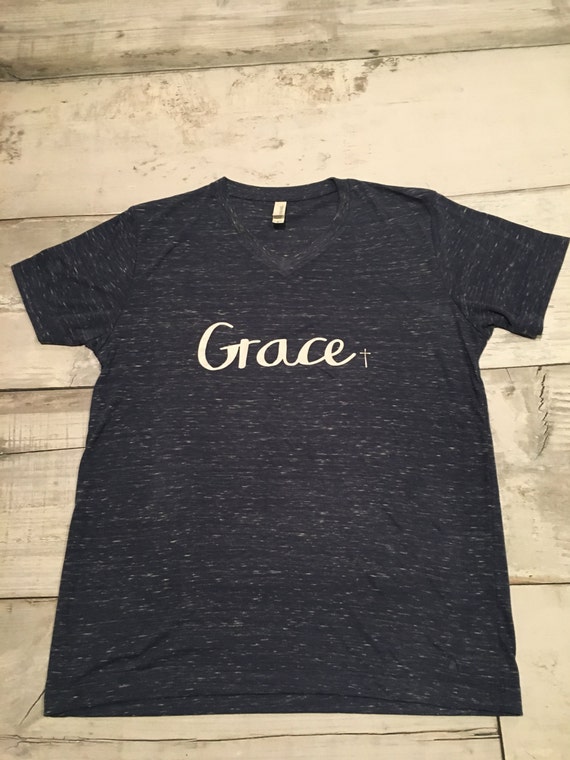 Items similar to Grace Women's Shirt | Women | Blue | White | Shirt ...