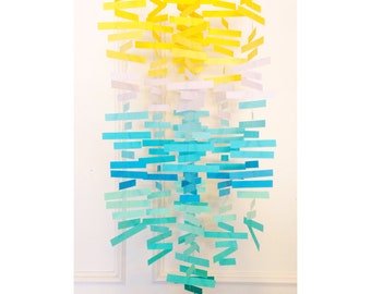Baby Mobile // Handmade Mobile // Nursery Decor // Home Decor // Party Decor // Paper Mobile // Jessi Mobile