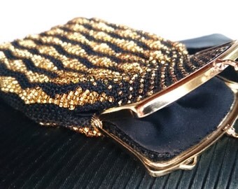 Custom Coin Purse, Evening Purse, Coin Purse, Beaded Purse, Wedding Purse, Evening Clutch, Bead Knitted, Handmade, Czech Beads, Petite Purse