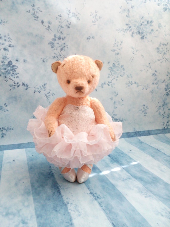 Made to order Ballerina Teddy Bear Artist teddy bear OOAK