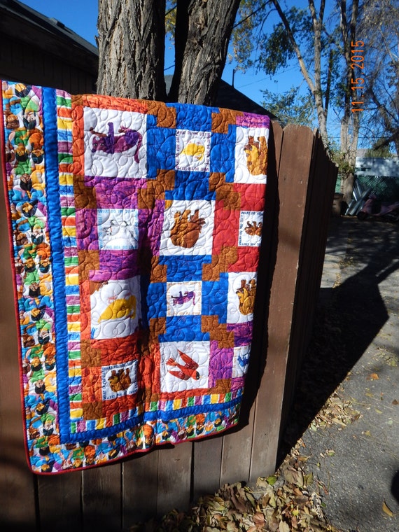 brown-bear-what-do-you-see-by-eric-carle-quilt-hand-pieced