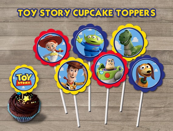 toy story cupcake topper