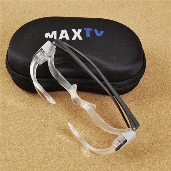 MaxTV 2.1X Binocular TV Screen Magnifying Glasses