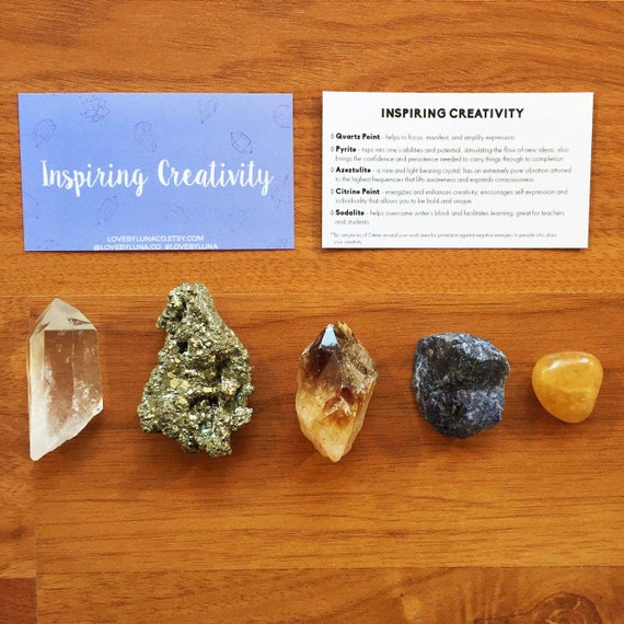 Creativity Crystal Set / Crystals For Creativity / by LoveByLunaCo