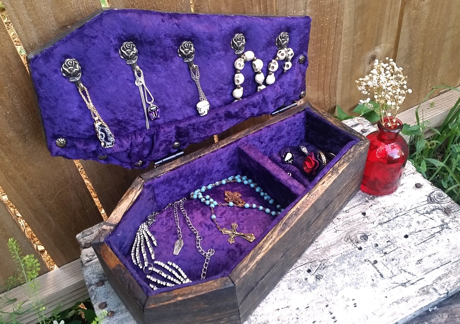 COFFIN JEWELRY BOX Coffin Jewelry Box Coffin Box Jewelry
