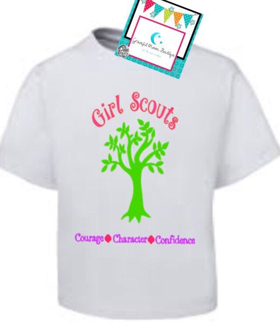 Items similar to Girl, Scout, Shirt, Troop Shirt, Girls, Shirts on Etsy
