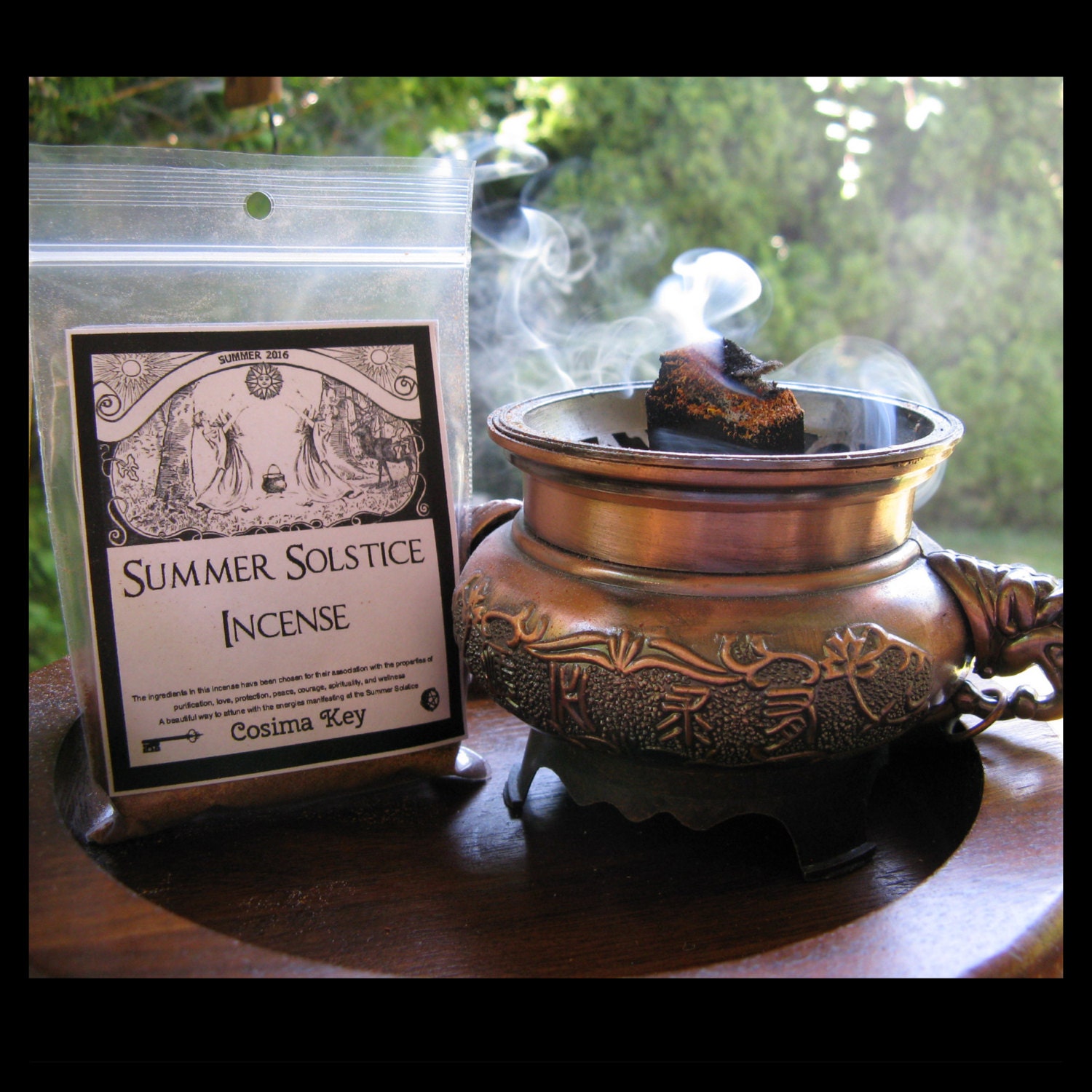 Charcoal for burning incense