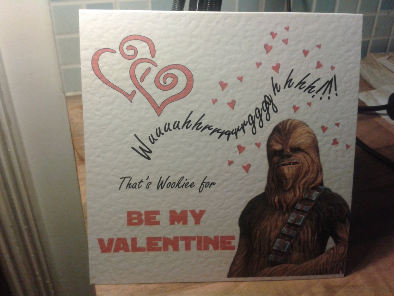 chewbacca valentine pop