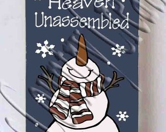 Snowmen Fall From Heaven Design SVG, PNG, JPEG