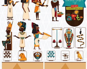Egyptian graphics | Etsy