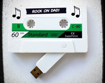 Fathers Day Gift! Mixtape Cassette Flash Drive 4/8GB