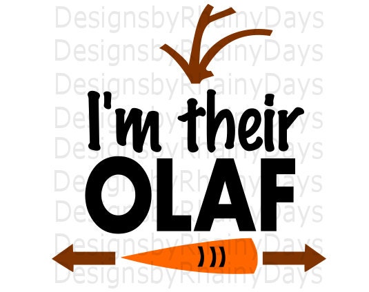 Download Buy 3 get 1 free I'm their Olaf cutting file SVG PNG