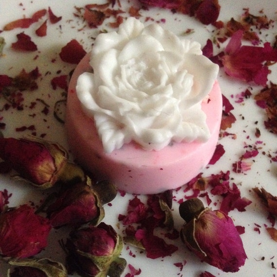 Tea Rose and Strawberry Minature Soap