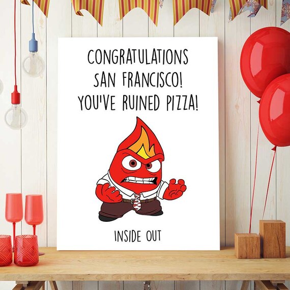 Inside Out Printable Anger Quote Inside Out Party Decor