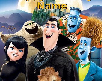 Hotel Transylvania Edible Image Cake Topper Personalized Birthday 1/4 Sheet