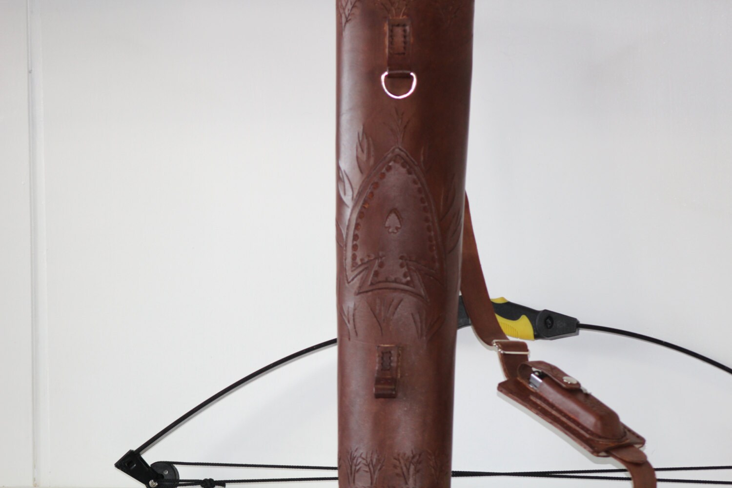 Archery Quiver with knife sheath