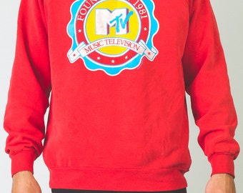 vintage mtv sweatshirt