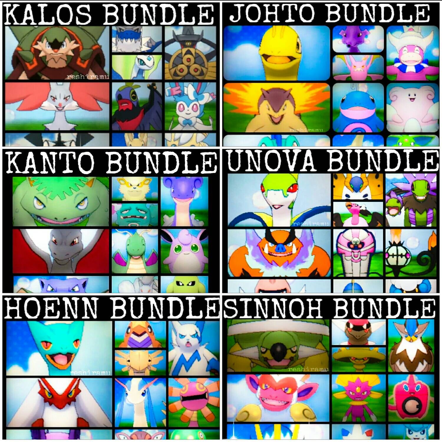 Kanto Johto Hoenn Sinnoh Pokemon Go