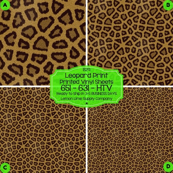leopard print vinylprinted heat transfer by smashinginkvinyl