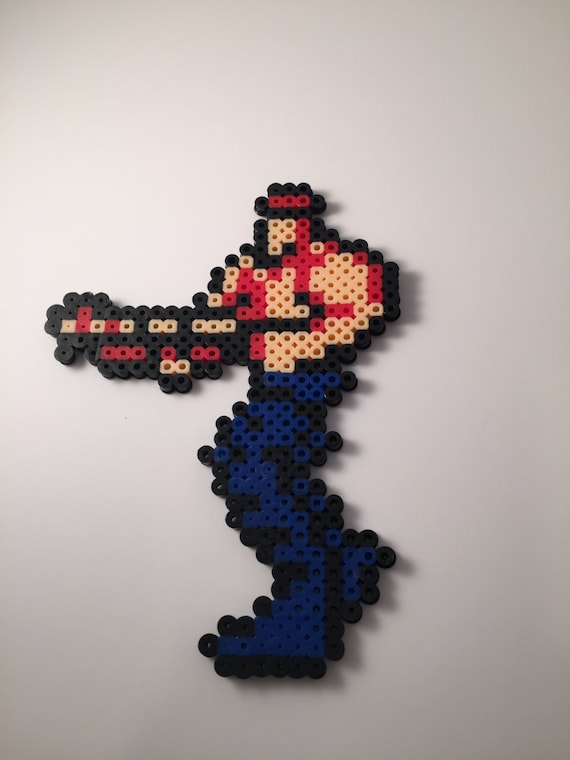 Items Similar To Contracontra Perler Beadspixel Artpixel Artvideo