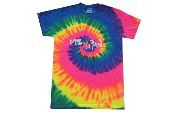 Rainbow Tie Dye T-shirt by UnzippedClothing on Etsy