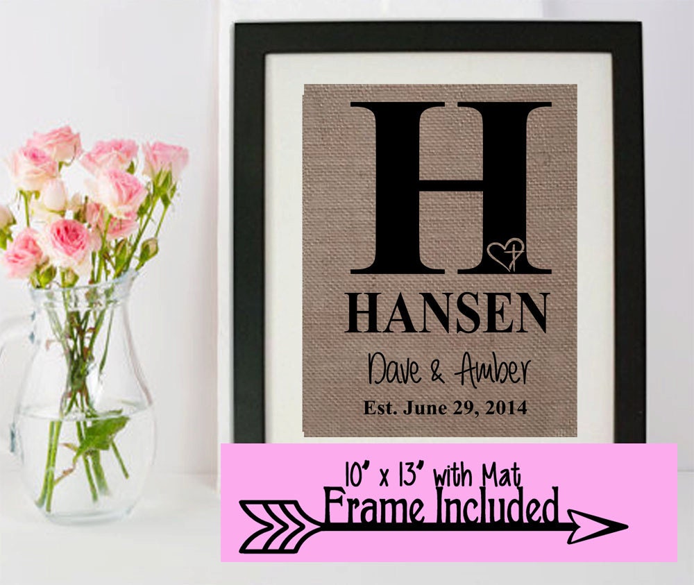 Personalized Bridal Shower Gift Unique Engagement Gifts 1st