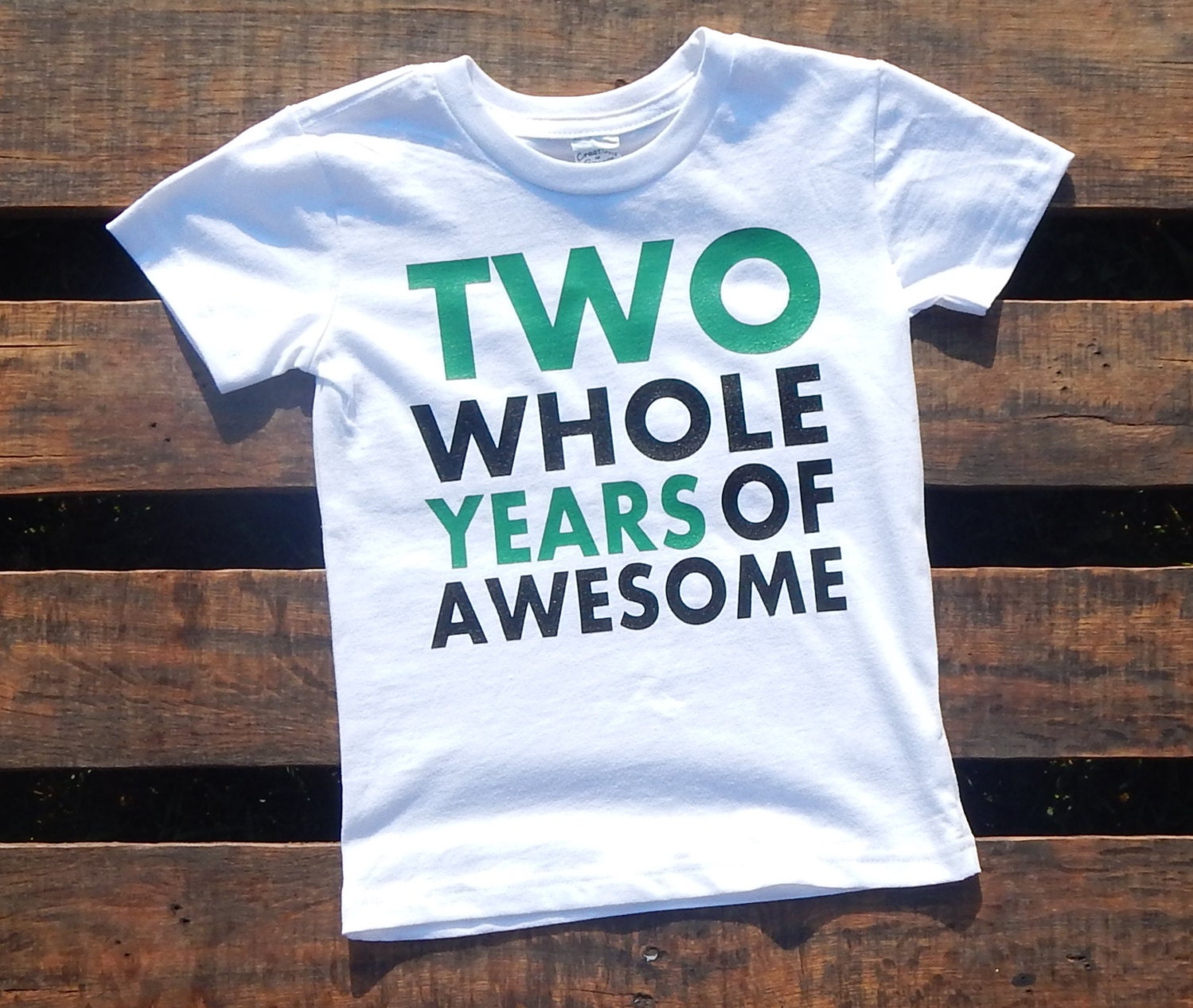 Two Whole Years Of Awesome Perfect Birthday Shirt