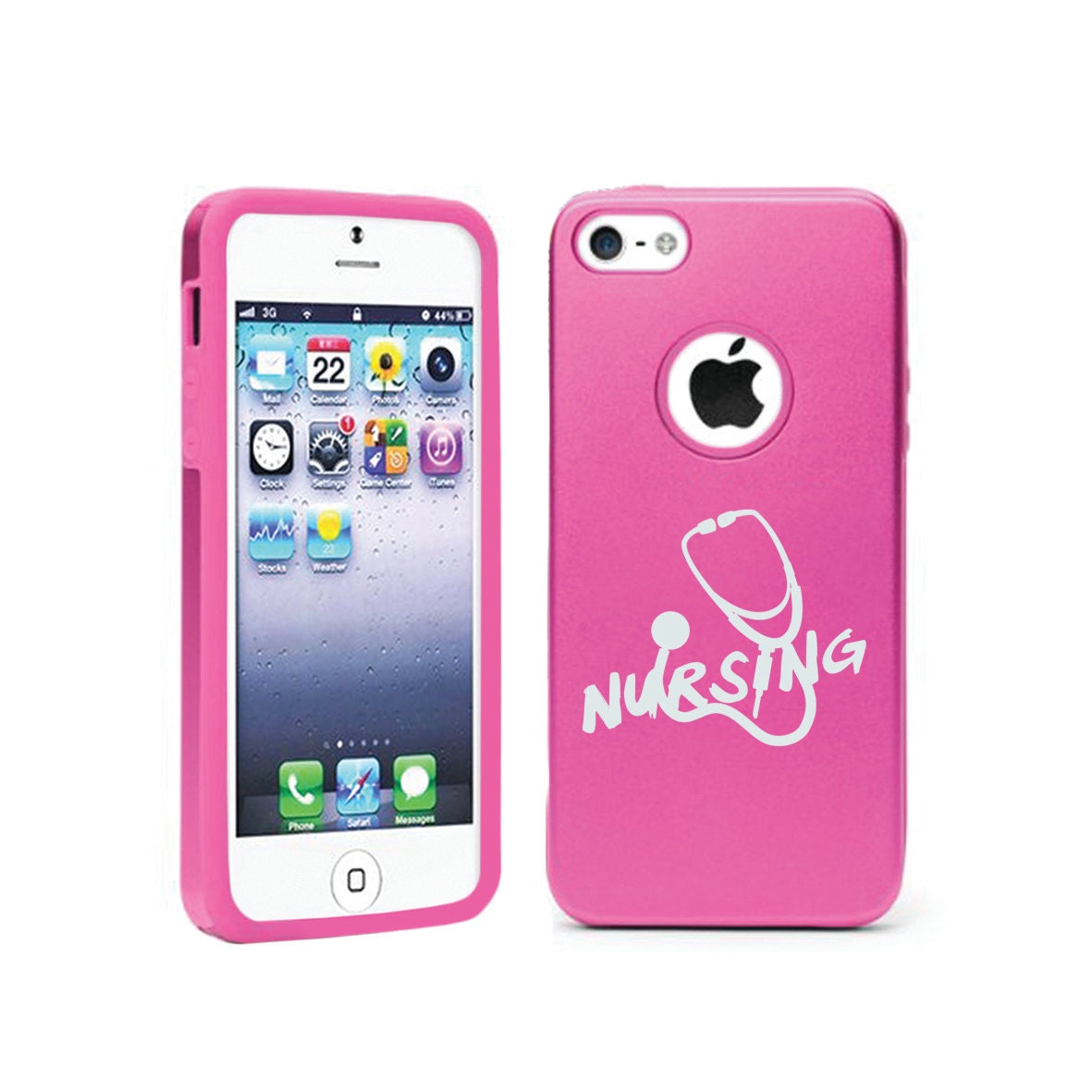 Dual Layer Aluminum Silicone Hard Case Cover Phone case